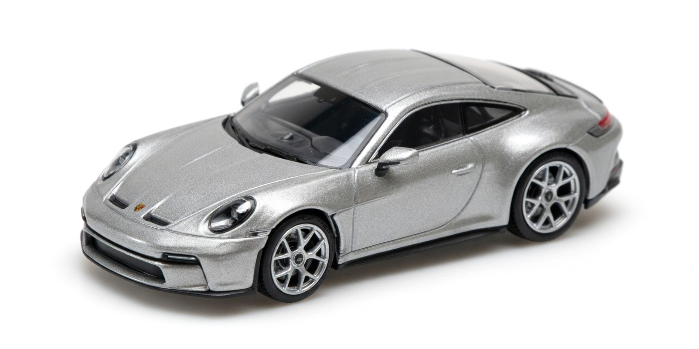 Porsche 911 (992) S/T Silver 2023 DS Modellismo Porsche 911 (992) S/T Silver scala 1/43