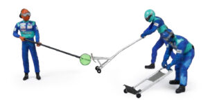 Pit Stop Sauber 2002 Jack Set scala 1/43
