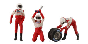 Pit Stop Toyota 2002 Cambio Gomme scala 1/43