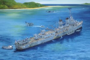 Uss Stevens DD-479 scala 1/200 Trumpeter Kit