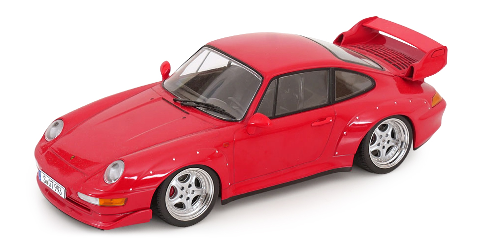 Porsche 911 (993) GT2 Speedline Rims Red 1996 DS Modellismo Porsche 911 GT2 Speedline Rims scala 1/18