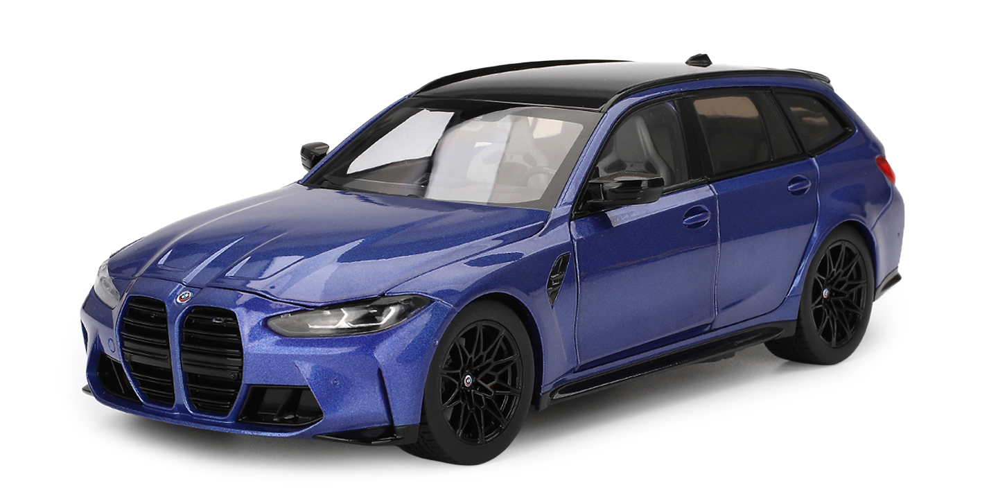Bmw M3 Touring M Portimao Blue Metallic DS Modellismo Bmw M3 Touring M Portimao Blue scala 1/18