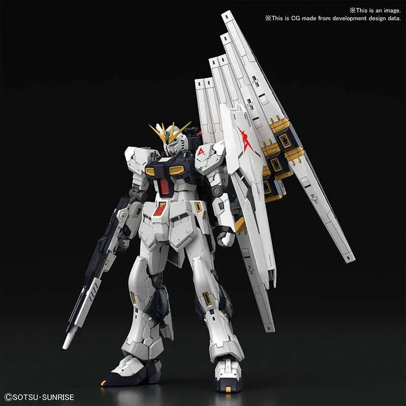 RG Gundam NU 1/144 DS Modellismo Rg Gundam Nu scala 1/144
