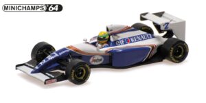 Williams Renault FW16 Ayrton scala 1/64
