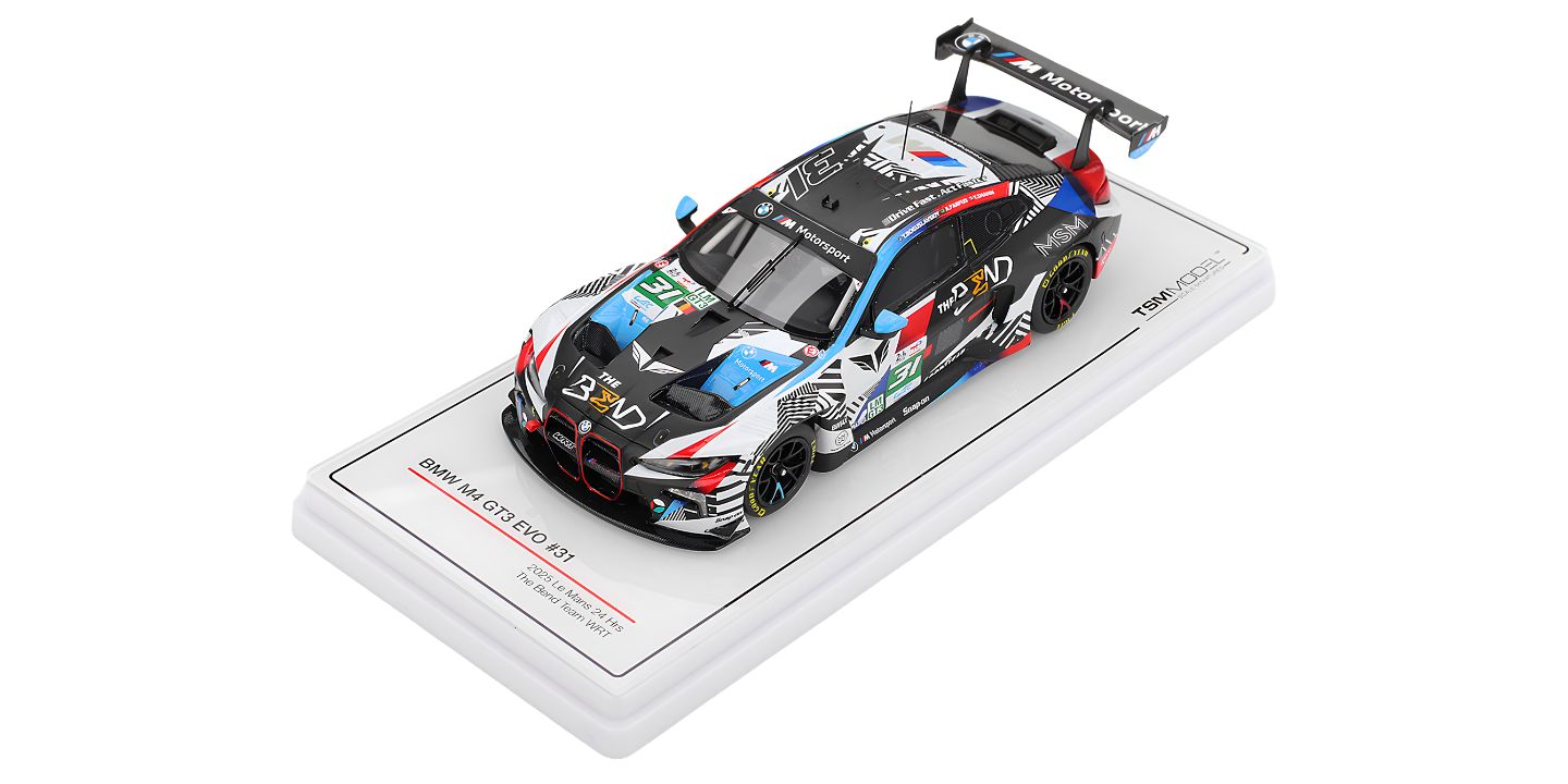 Bmw M4 GT3 Evo #31 the Bend Team Wrt 2025 24H LE Mans 2025 DS Modellismo Bmw M4 GT3 Evo #31 Bend Team Wrt scala 1/43