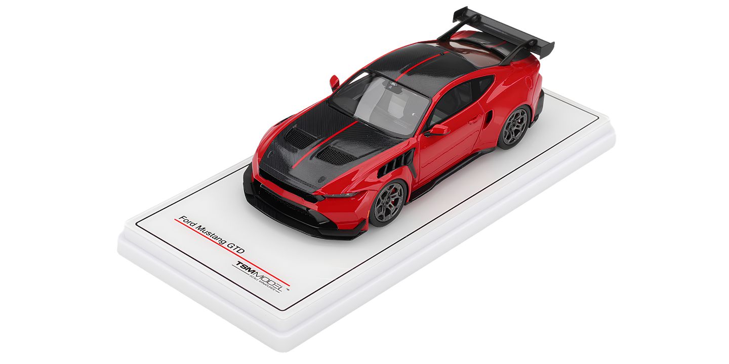Ford Mustang Gtd Race Red DS Modellismo Ford Mustang Gtd Race Red scala 1/43