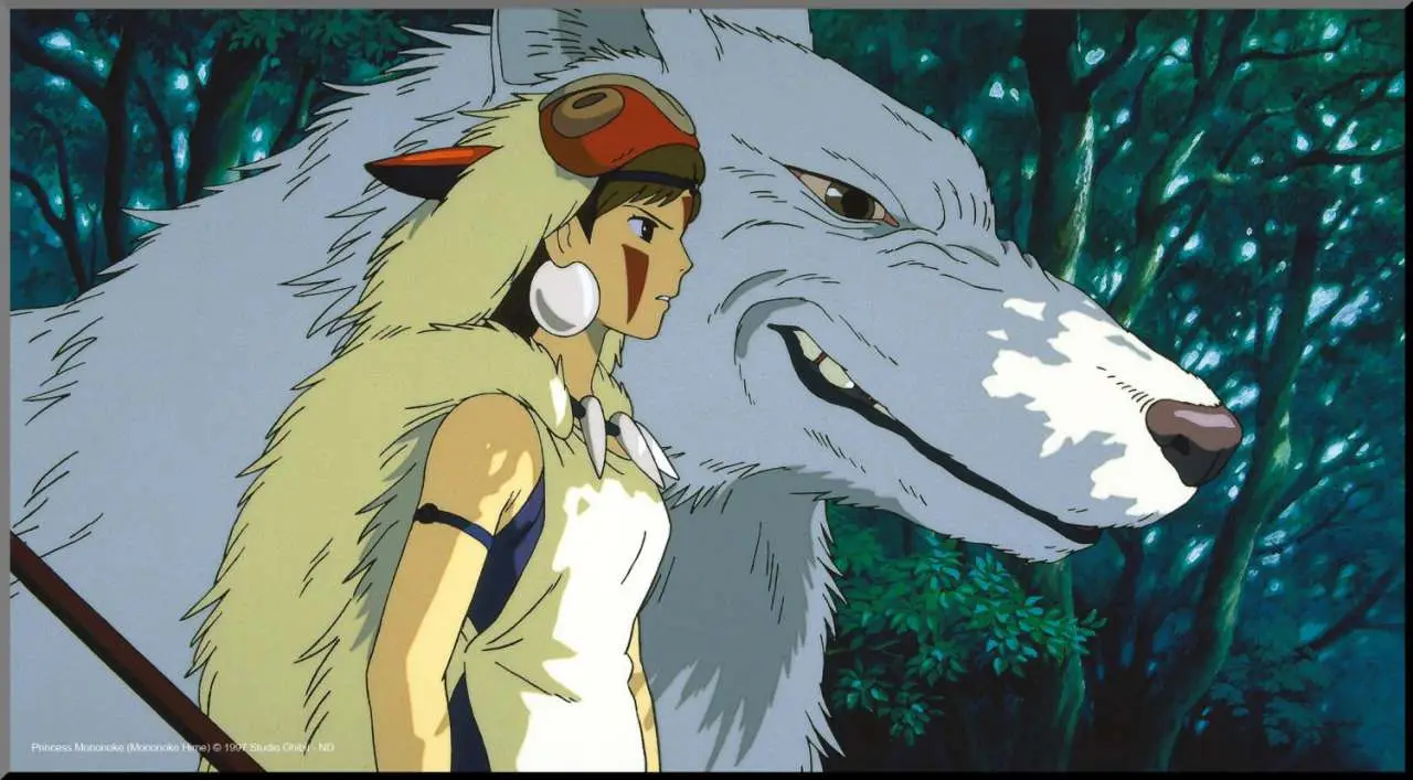 Princess Mononoke Wood Panel DS Modellismo Princess Mononoke Wood Panel STUDIO GHIBLI