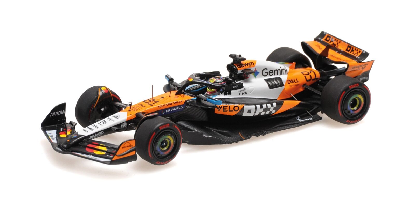 McLAREN MCL39 Oscar Piastri Mexican GP 2025 DS Modellismo McLAREN MCL39 Oscar Piastri scala 1/43