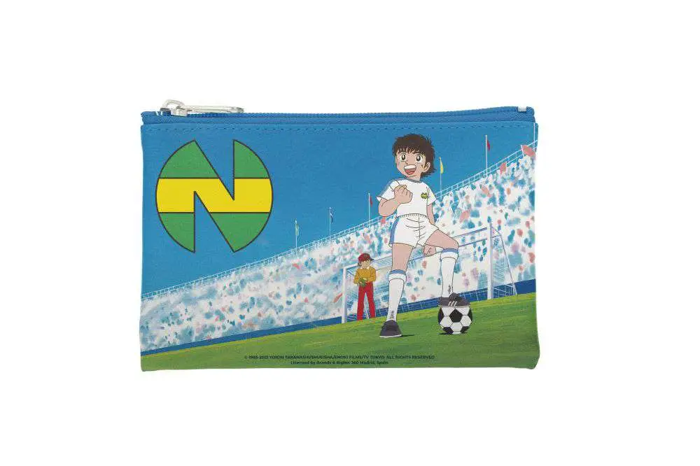 Captain Tsubasa Team Flat Pencil Case DS Modellismo Captain Tsubasa Team Flat Pencil Case