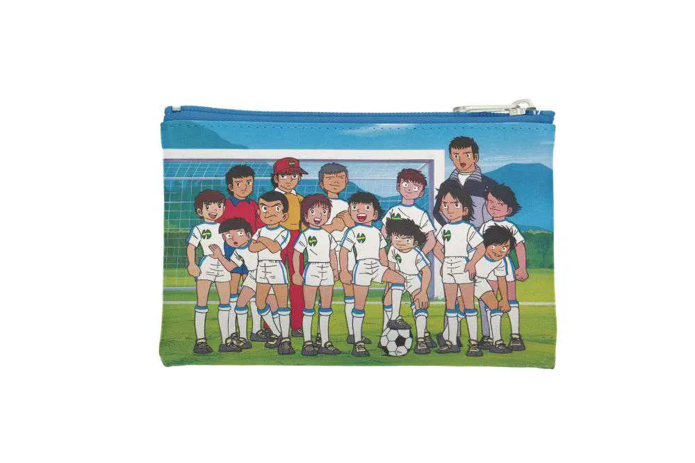 Captain Tsubasa Team Flat Pencil Case DS Modellismo Captain Tsubasa Team Flat Pencil Case