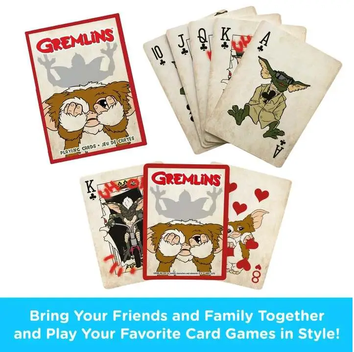 Gremlins Playing Cards DS Modellismo Gremlins Playing Cards AQUARIUS ENT