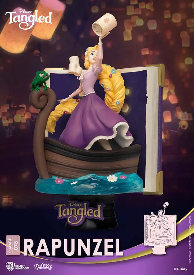 D-Stage Story Book Series Disney Rapunzel Close Box 078 DS Modellismo D-Stage Story Book Disney Rapunzel Close Box