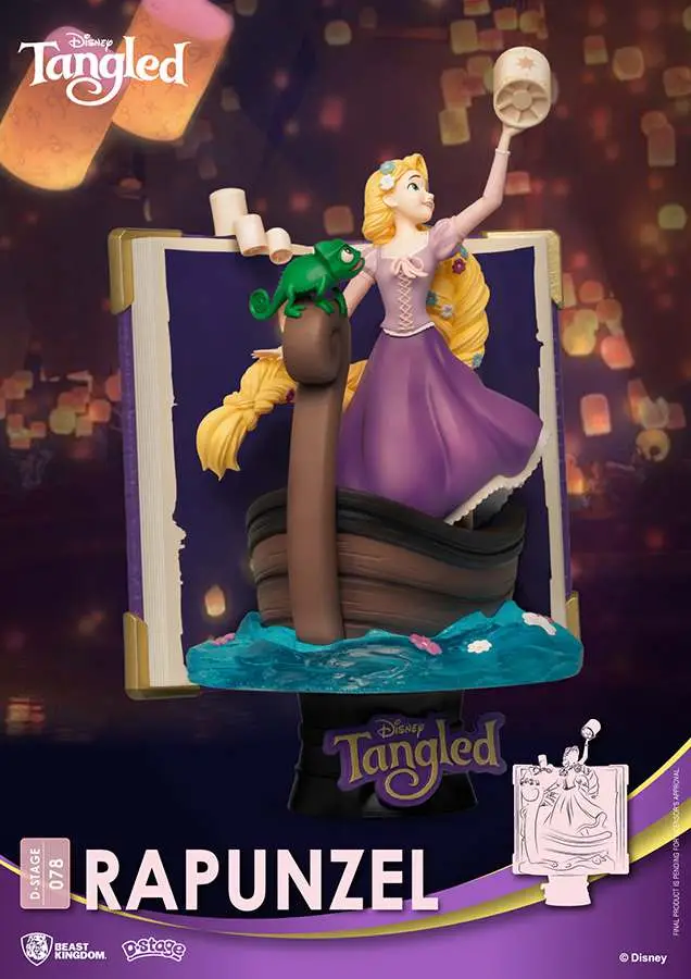D-Stage Story Book Series Disney Rapunzel Close Box 078 DS Modellismo D-Stage Story Book Disney Rapunzel Close Box