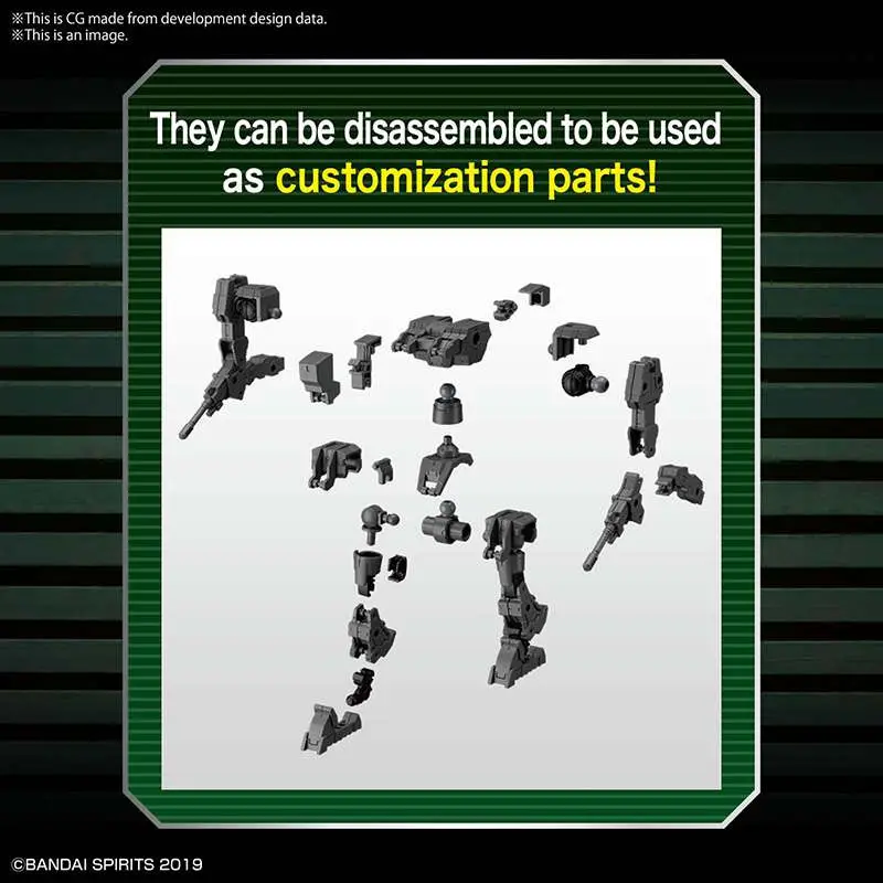 30MM EX Arm Vehicle Mass PR Sub Machine DS Modellismo 30MM Ex Arm Vehicle Mass Pr Sub Machine