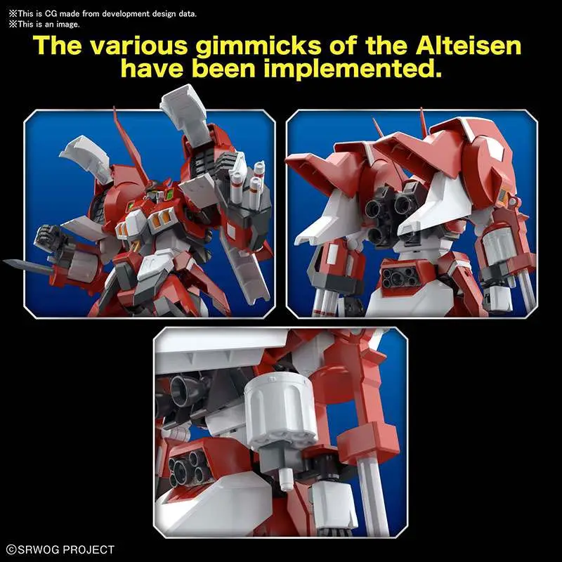 HG Alteisen DS Modellismo Hg Alteisen BANDAI MODEL KIT GUNPLA