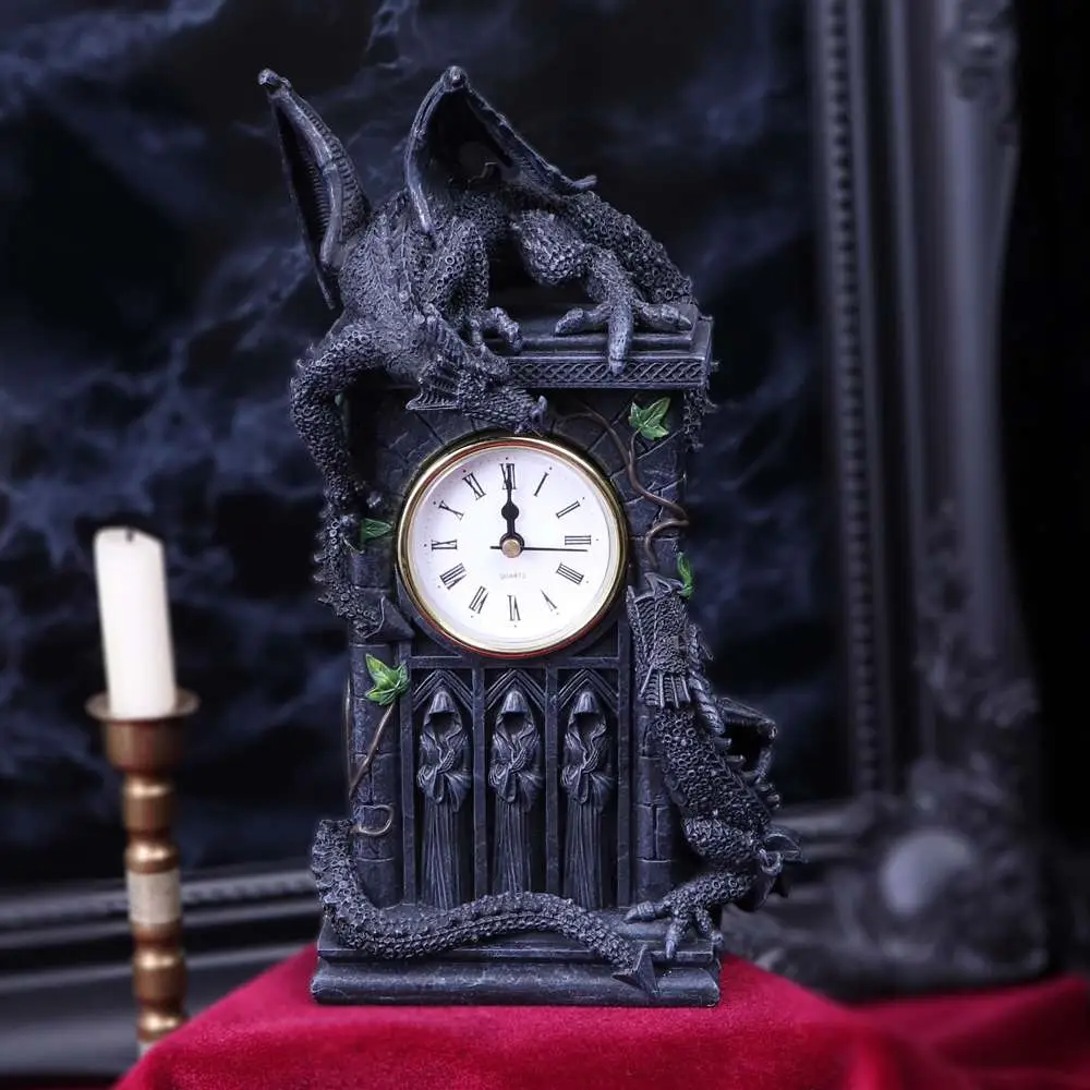 Duelling Dragons Clock DS Modellismo Duelling Dragons Clock NEMESIS NOW