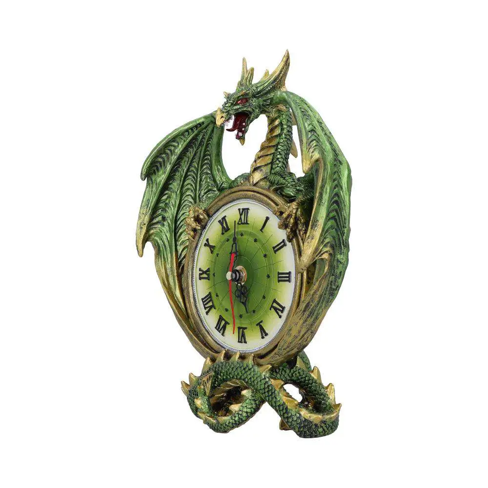 Green Dragon Wall Clock DS Modellismo Green Dragon Wall Clock NEMESIS NOW