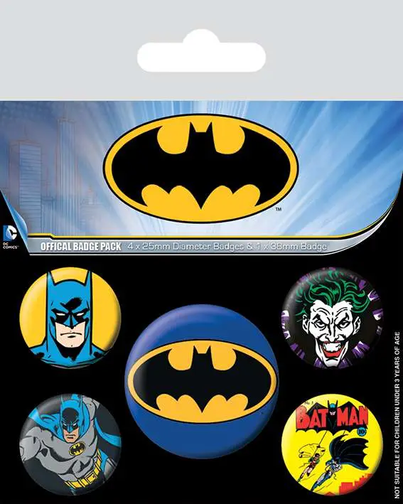 Batman Badge Pack DS Modellismo Batman Badge Pack PYRAMID INTERNATIONAL