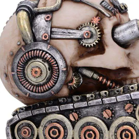 Techno Tank Steampunk Skull Fig DS Modellismo Techno Tank Steampunk Skull NEMESIS NOW