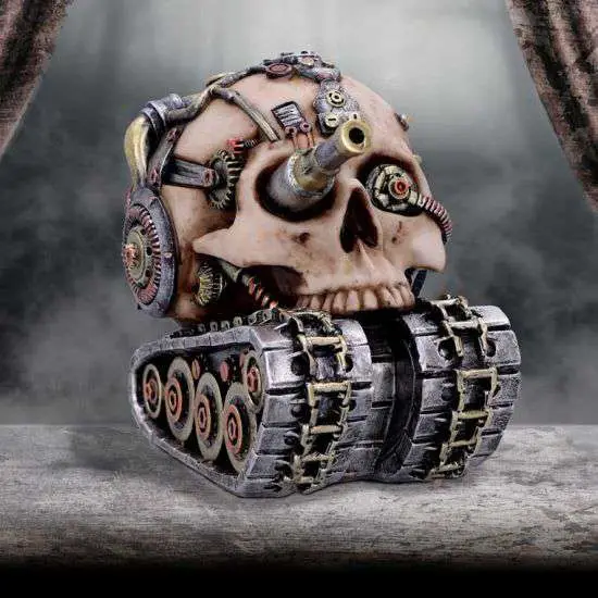 Techno Tank Steampunk Skull Fig DS Modellismo Techno Tank Steampunk Skull NEMESIS NOW