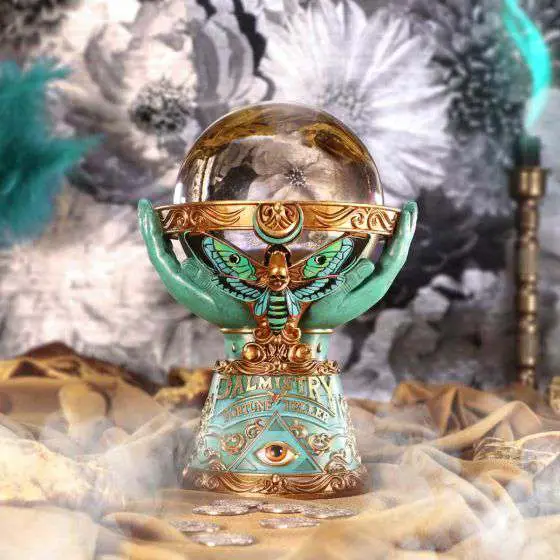 The Teller Palmistry Crystal Ball Holder DS Modellismo Teller Palmistry Crystal Ball Holder