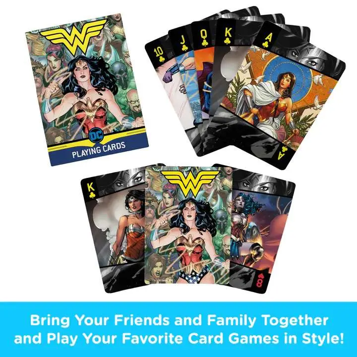 DC Comics Wonder Woman Playing Cards DS Modellismo Dc Comics Wonder Woman Playing Cards