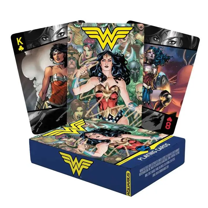 DC Comics Wonder Woman Playing Cards DS Modellismo Dc Comics Wonder Woman Playing Cards