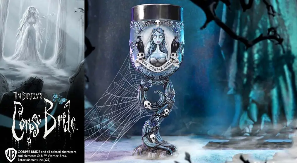 Calice Corpse Bride Emily DS Modellismo Calice Corpse Bride Emily NEMESIS NOW