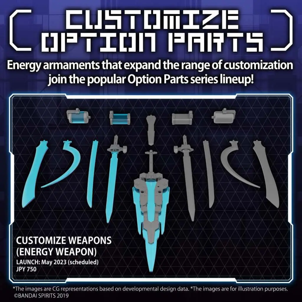 30MM Customize Weapons Energy Weapon DS Modellismo 30MM Customize Weapons Energy Weapon