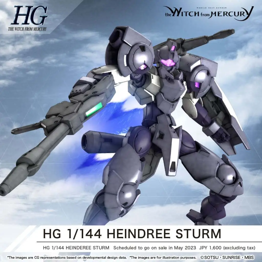 HG Heindree Sturm 1/144 DS Modellismo Hg Heindree Sturm scala 1/144