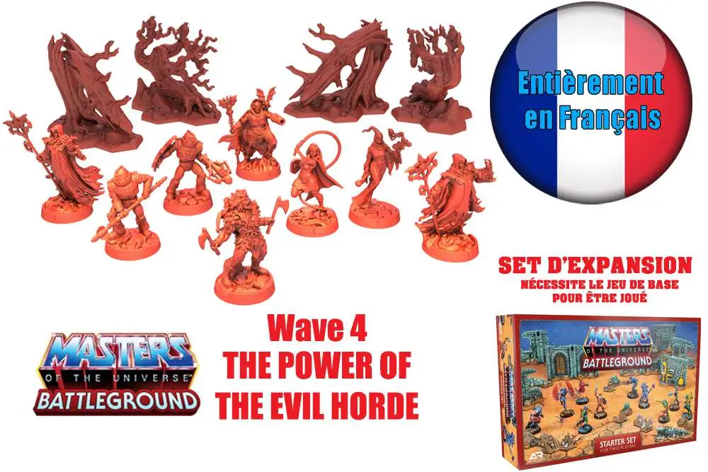 Motu:Battleground - Wave 4 - The Power Of The Evil Horde FRA DS Modellismo Motu:Battleground Wave 4 Power Evil Horde