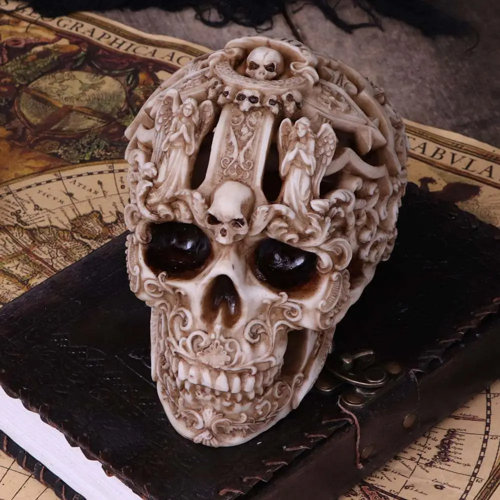 Skull Gothic Gothic Design Carved DS Modellismo Skull Gothic Gothic Design Carved
