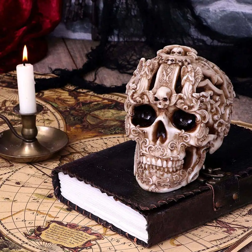 Skull Gothic Gothic Design Carved DS Modellismo Skull Gothic Gothic Design Carved