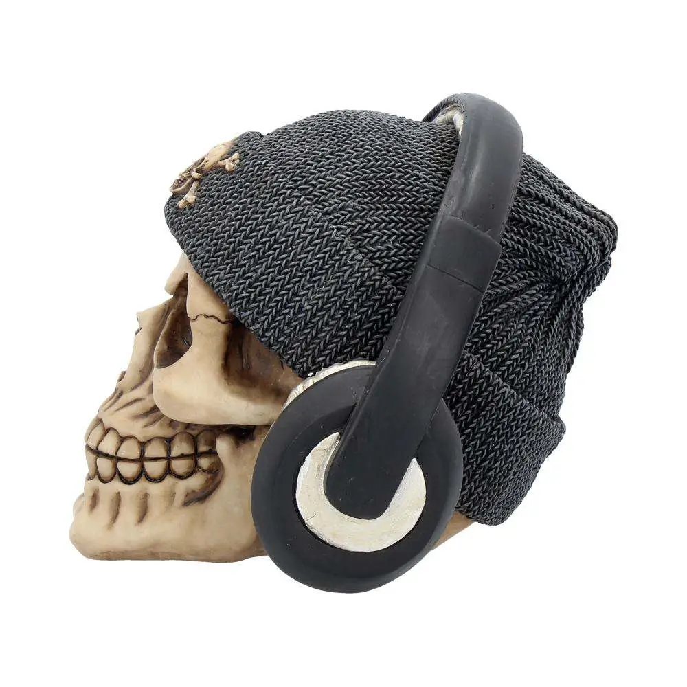 Skull with Hat Dead Beat (Grey) DS Modellismo Skull with Hat Dead Beat (Grey) NEMESIS NOW