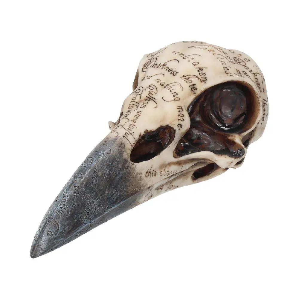 Edgar A Poe Raven Skull DS Modellismo Edgar A Poe Raven Skull NEMESIS NOW