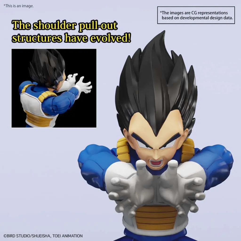 Figure Rise Vegeta New Spec Ver DS Modellismo Rise Vegeta Spec BANDAI MODEL KIT GUNPLA