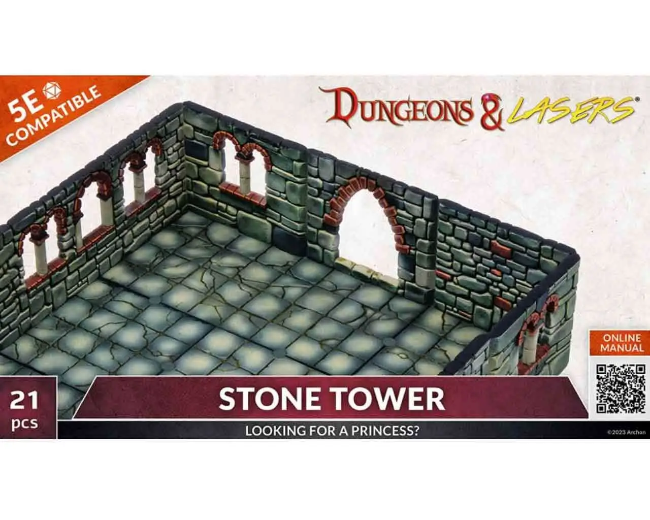 Dungeons & Lasers - Stone Tower DS Modellismo Dungeons & Lasers Stone Tower ARCHON GAMES