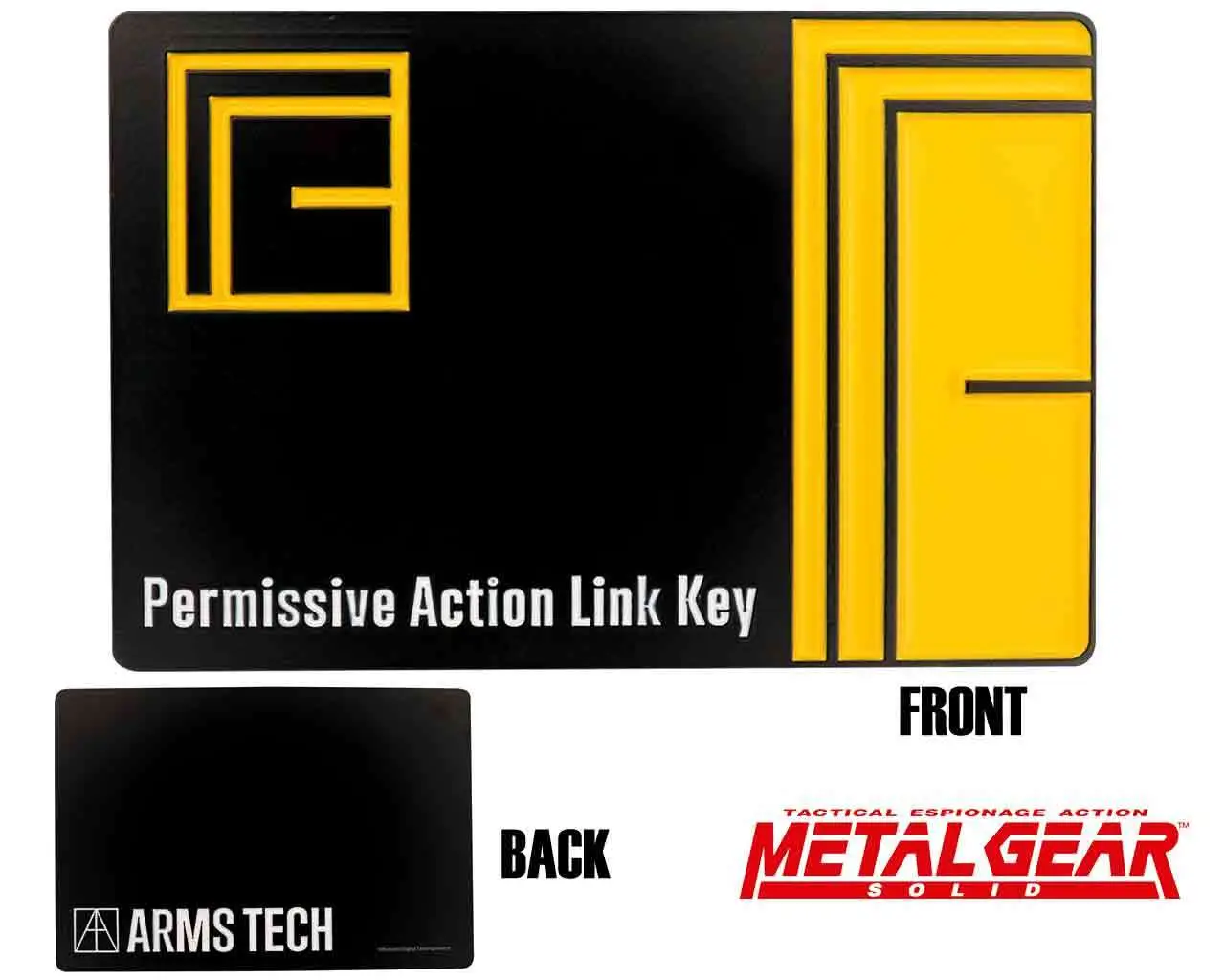 Metal Gear Solid Limited Edition Set of 3 key cards DS Modellismo Metal Gear Solid Limited 3 key cards