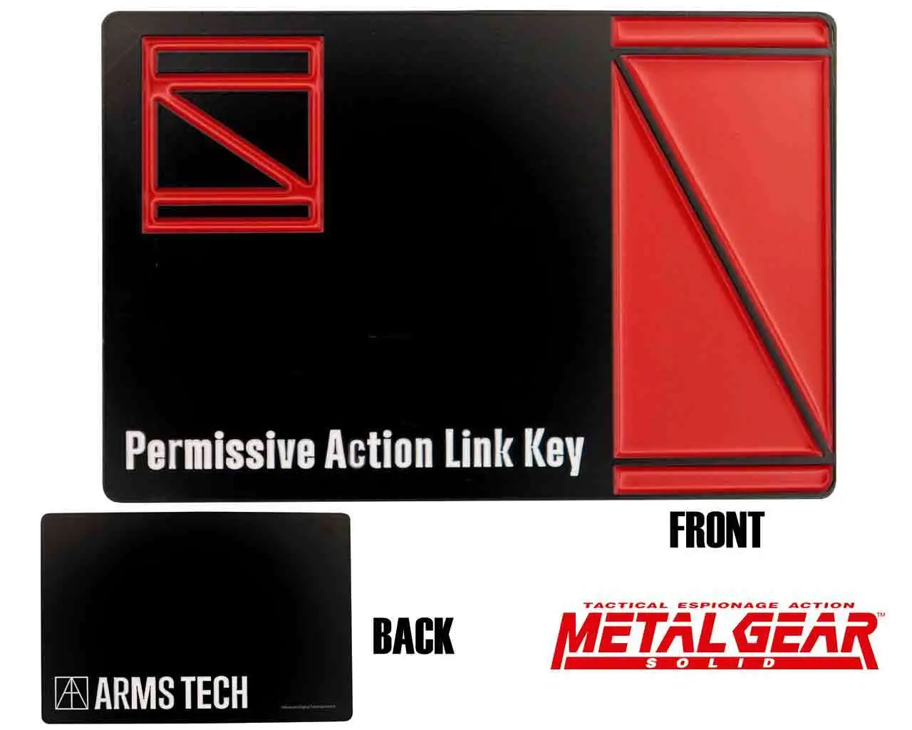 Metal Gear Solid Limited Edition Set of 3 key cards DS Modellismo Metal Gear Solid Limited 3 key cards