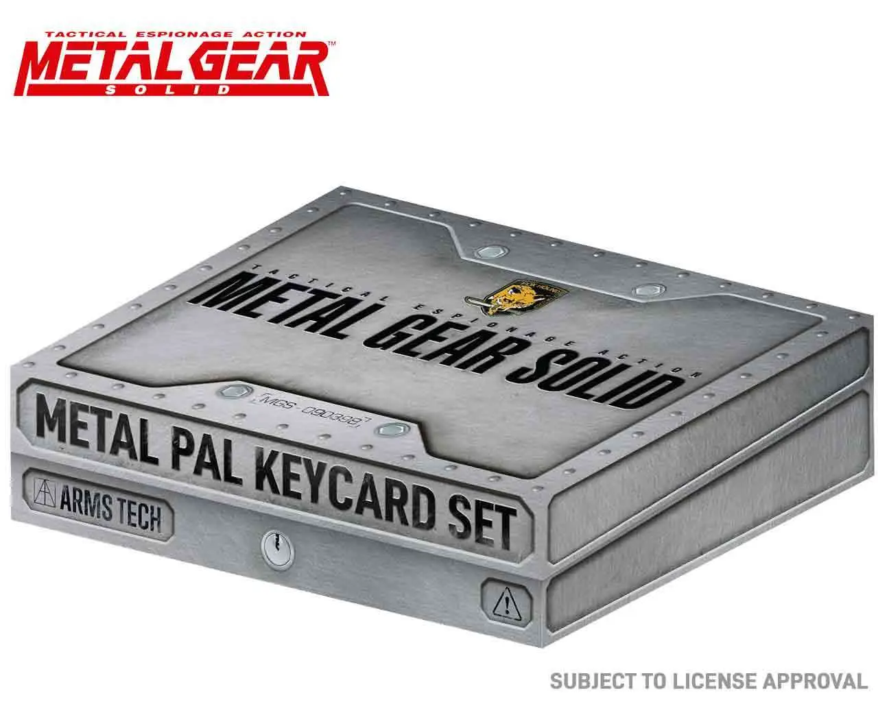 Metal Gear Solid Limited Edition Set of 3 key cards DS Modellismo Metal Gear Solid Limited 3 key cards