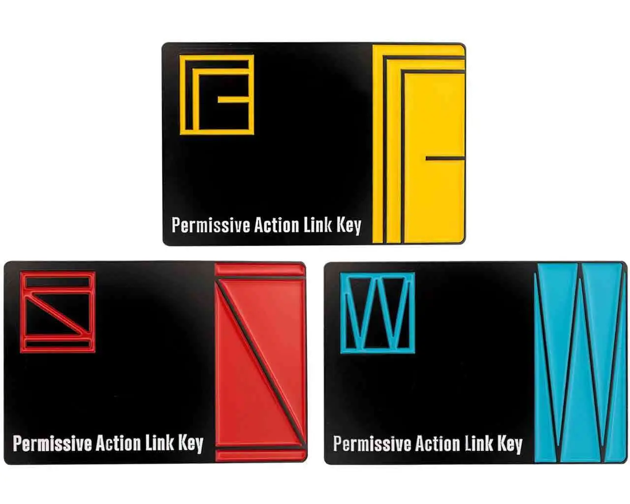 Metal Gear Solid Limited Edition Set of 3 key cards DS Modellismo Metal Gear Solid Limited 3 key cards