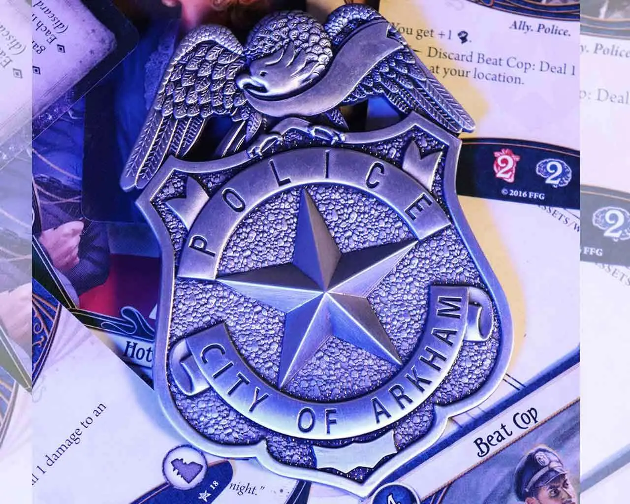 Arkham Horror - Limited Edition Replica Police Badge DS Modellismo Arkham Horror Limited Replica Police Badge