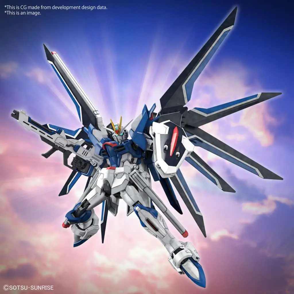 HG Gundam Rising Freedom 1/144 DS Modellismo Hg Gundam Rising Freedom scala 1/144