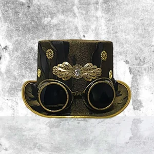 Steampunk Whitby Wanderer's Top Hat