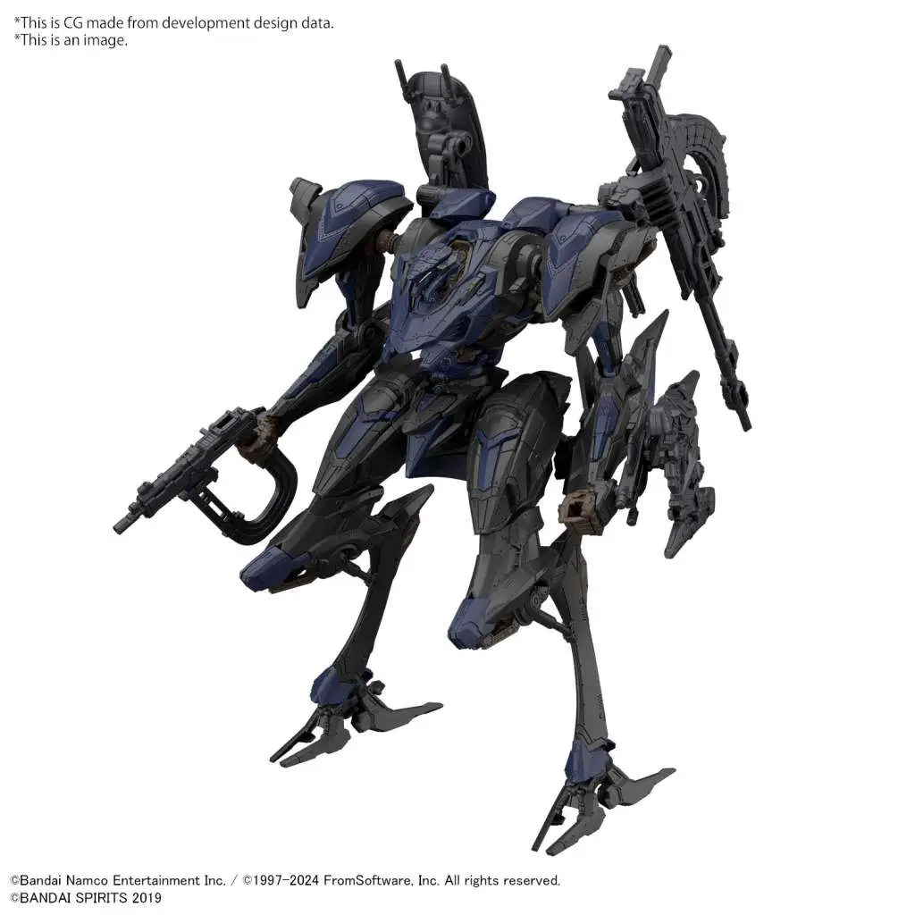 30MM Armored Core VI Schneider NACHTREIHER/40E Steel Haze DS Modellismo 30MM Armored Core VI Schneider