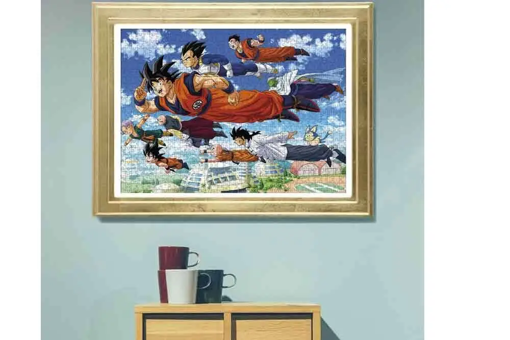 Dragon Ball Super Flying Heroes Anime Collection Puzzle 1000 pcs DS Modellismo Dragon Ball Super Flying Heroes Anime Puzzle
