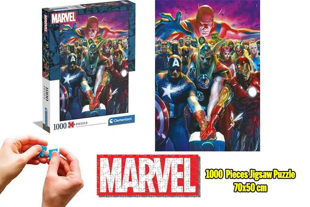 Marvel Avengers the Oath Puzzle 1000 pcs DS Modellismo Marvel Avengers Oath Puzzle 1000 Clementoni