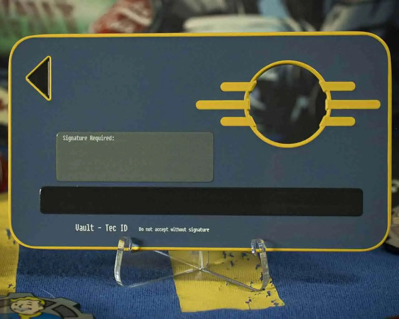 Fallout Vault Security Keycard Replica DS Modellismo Fallout Vault Security Keycard Replica