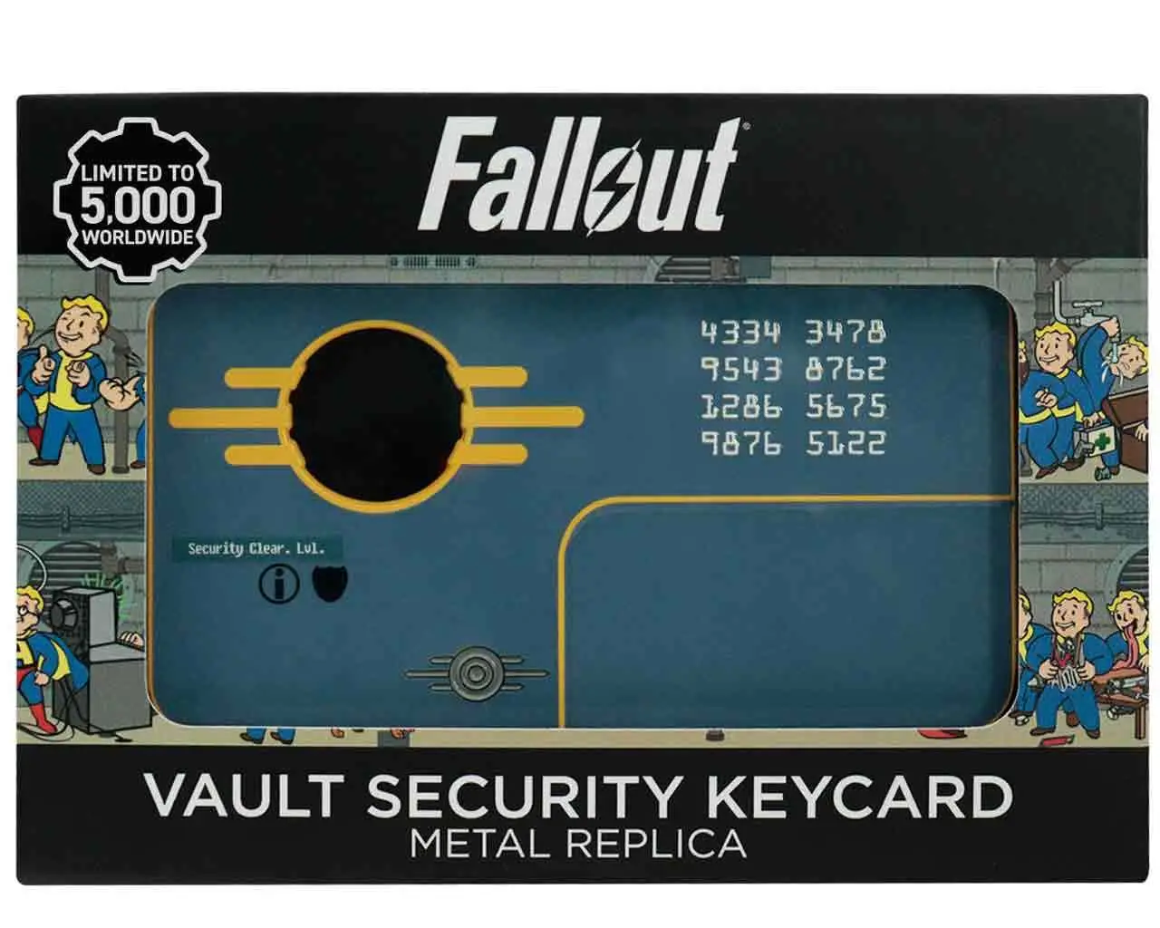 Fallout Vault Security Keycard Replica DS Modellismo Fallout Vault Security Keycard Replica