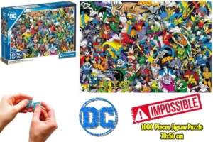 Dc Comics Silver Age Impossible Puzzle 1000